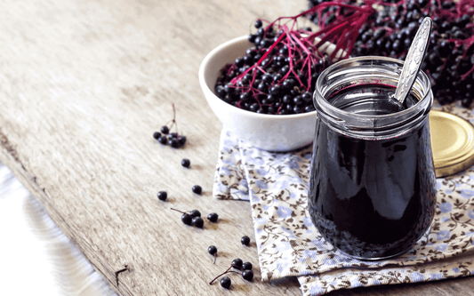 Homemade Elderberry Syrup For Immune Support