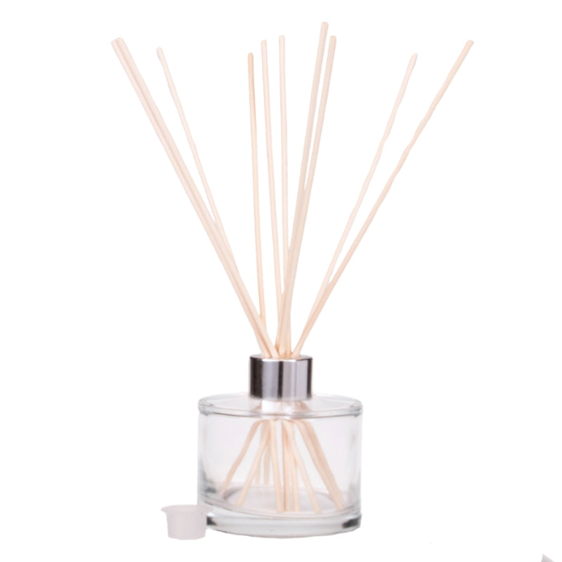150ml Clear Diffuser Bottle & Silver Screw Cap (28mm)