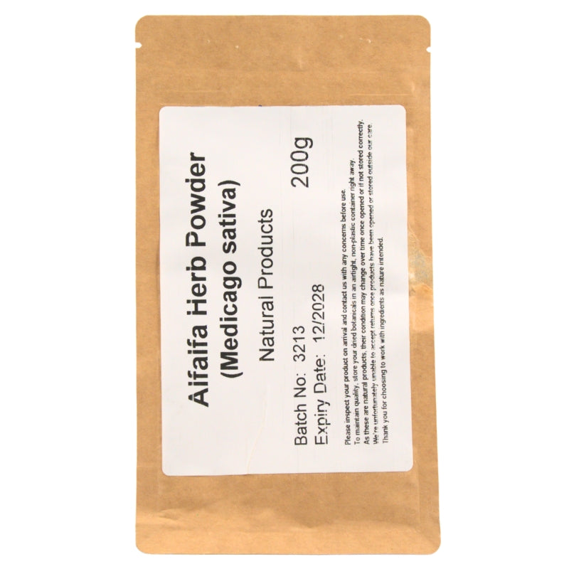 Alfalfa Herb Powder (Medicago sativa) Dried - Bulk