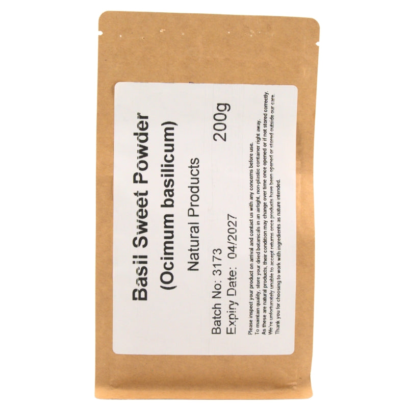 Basil Sweet Powder (Ocimum basilicum) - Bulk