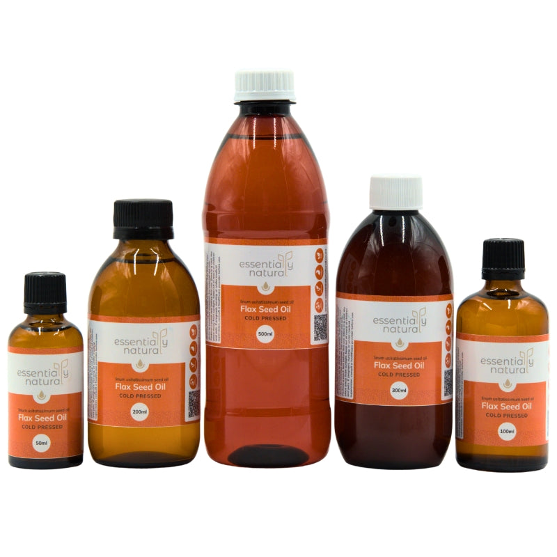 Essentially Natural Flax Seed Oil - Cold Pressed