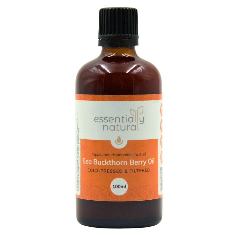 Essentially Natural Sea Buckthorn Berry Oil - Cold Pressed & Filtered