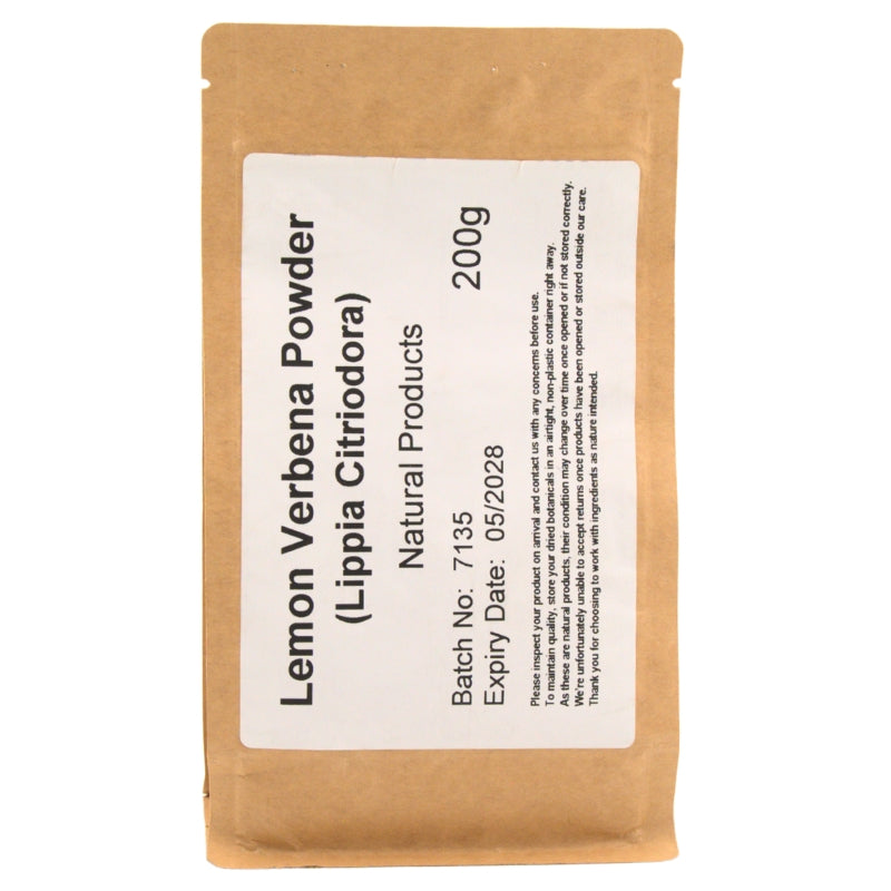 Lemon Verbena Powder (Lippia citriodora) - Bulk