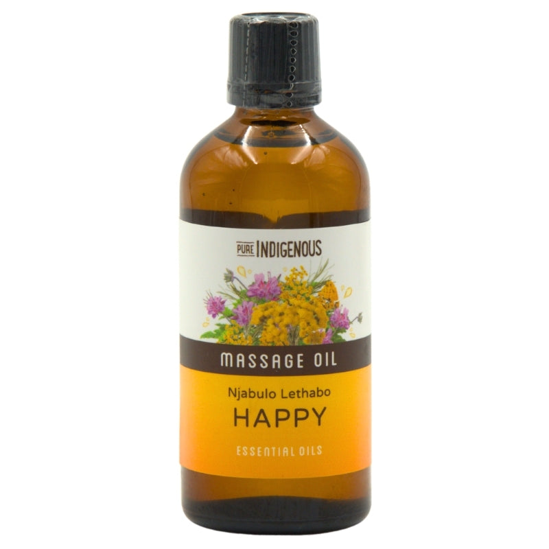 Pure Indigenous Massage Oil - Happy