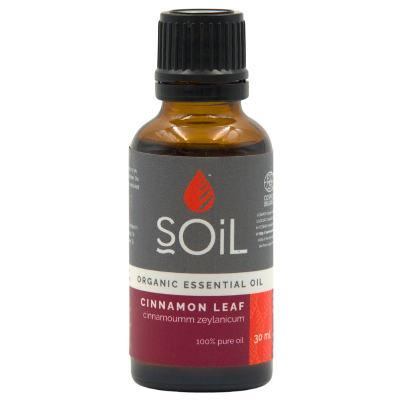 SOiL Organic Cinnamon Leaf Essential Oil