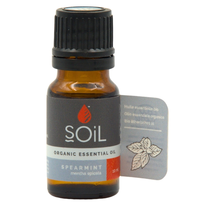 SOiL Organic Spearmint Essential Oil | Essentially Natural