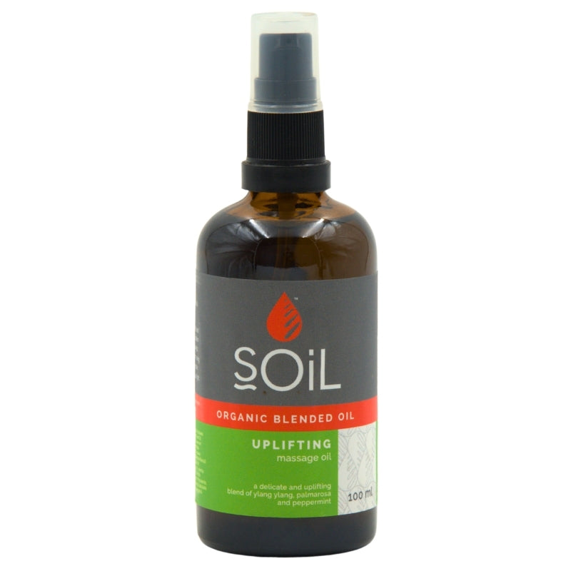 Soil Organic Uplifting Massage Oil Blend
