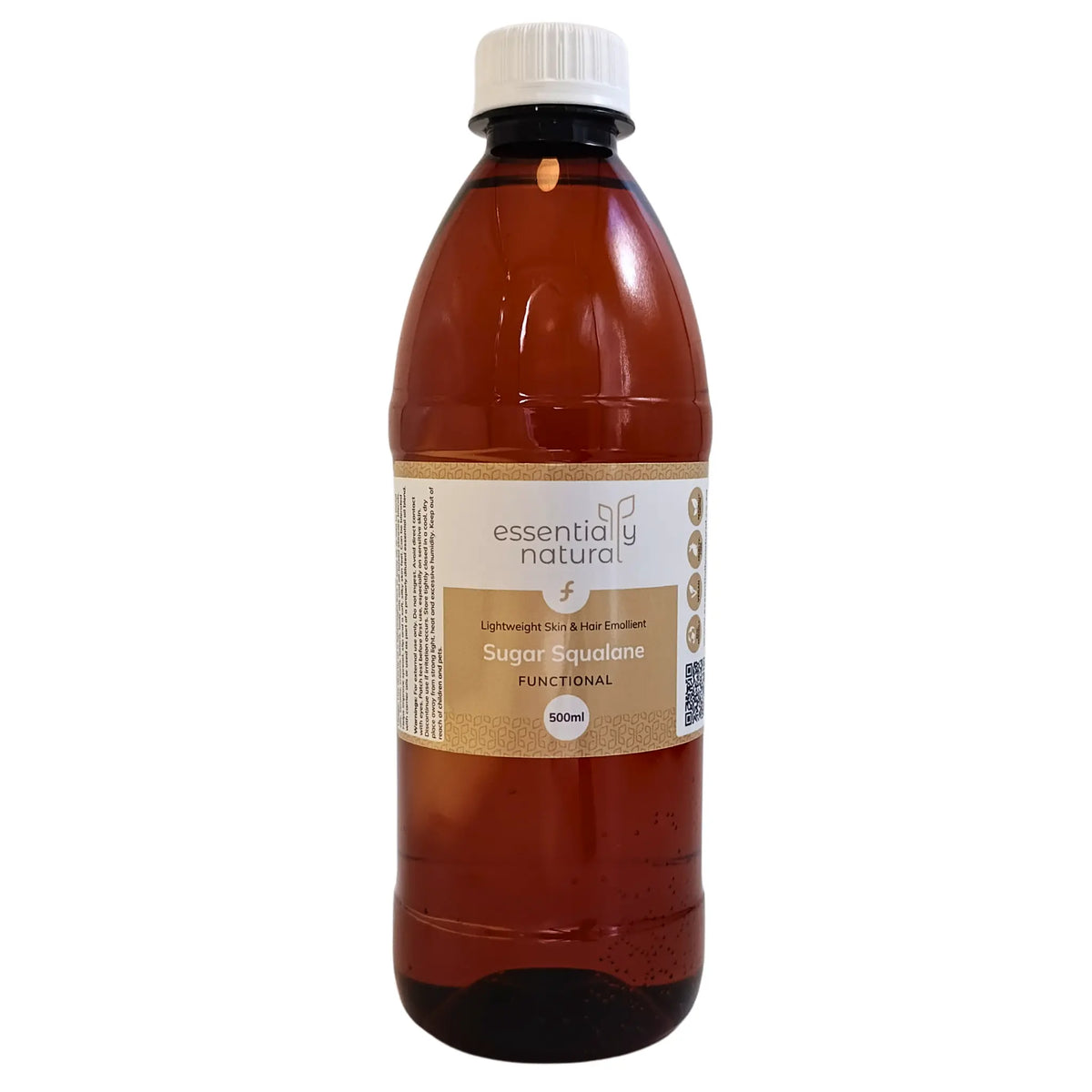 Sugar Squalane (Lightweight Emollient, ECOCERT Approved) - Essentially Natural