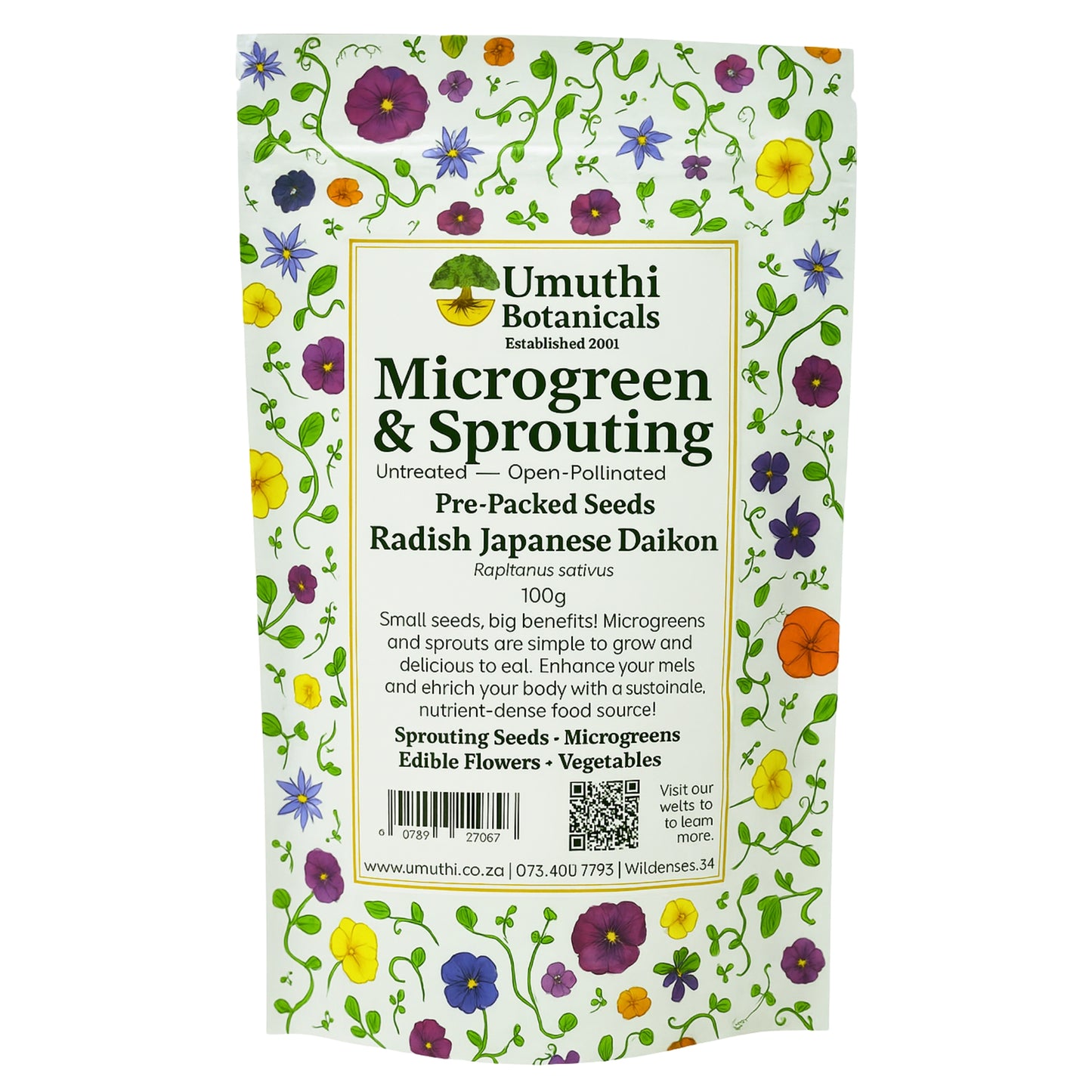 Umuthi Japanese Radish Sprouting Seeds