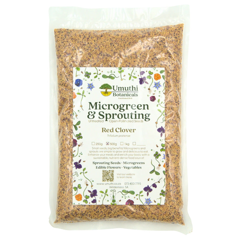 Umuthi Red Clover Sprouting Seeds