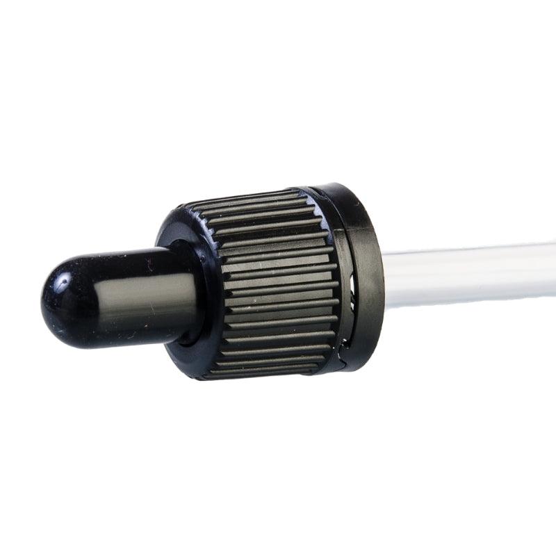 Pipette - Black for Aromatherapy Bottle (Amber) 10ml (18/62) - Single (1 Unit) - Bottles & Jars