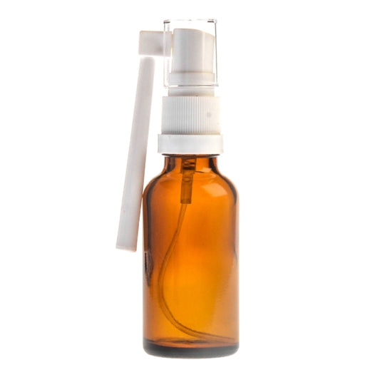30ml Amber Glass Aromatherapy Bottle with Throat Sprayer (18/65)
