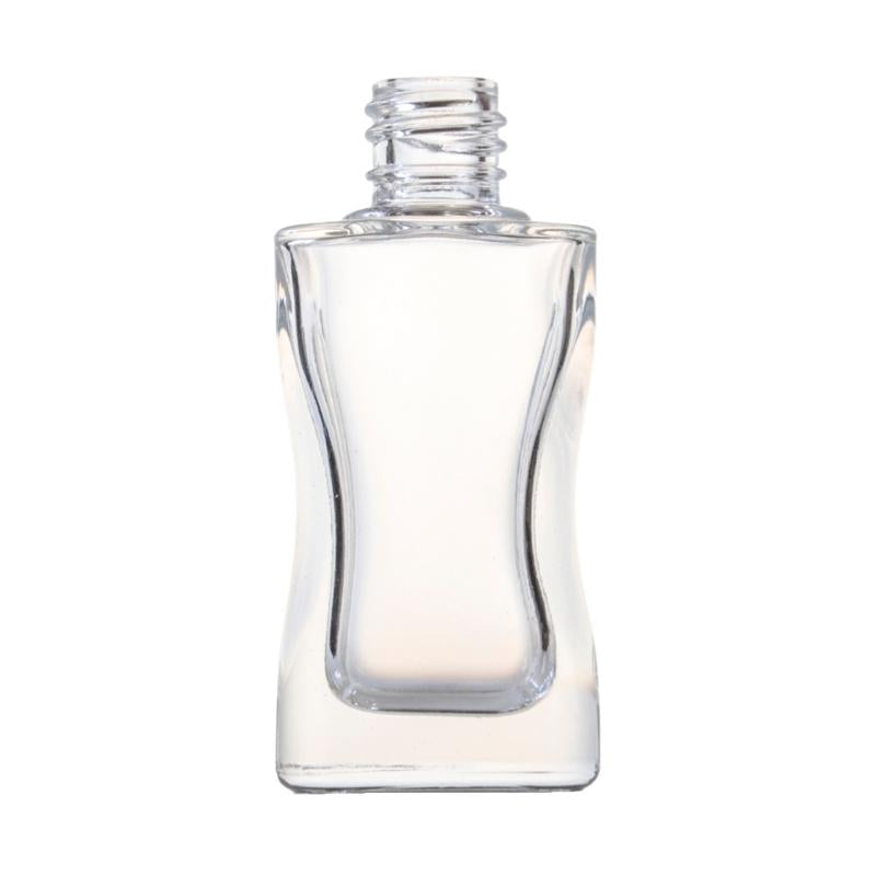 30ml Clear Glass Rectangle Curved Perfume Bottle