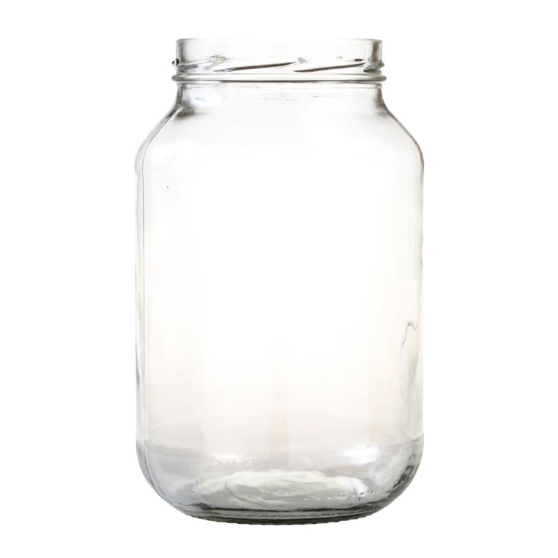 3 Litre Clear Glass Catering Jar