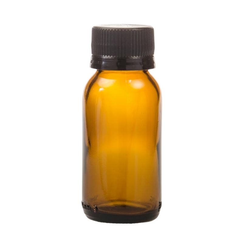 50 ML AMBER GLASS BOTTLE WITH SCREW CAP