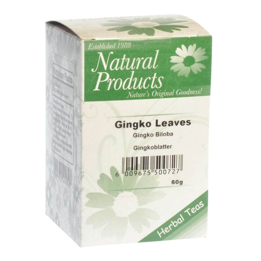 Dried Ginkgo Leaves Cut (Ginkgo biloba) - 60g