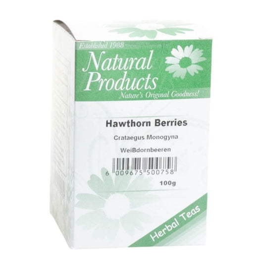 Dried Hawthorn Berries (Crataegus Monogyna) - 100g