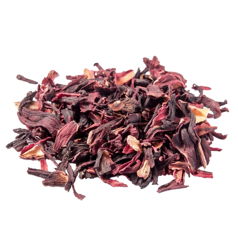 Hibiscus Flowers (Hibiscus rosa-sinensis) Dried - 100g