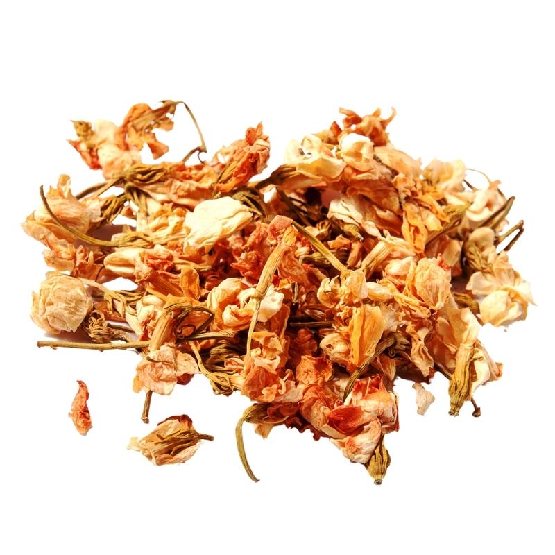Jasmine Flowers (Jasminum grandiflorum) Dried - Bulk