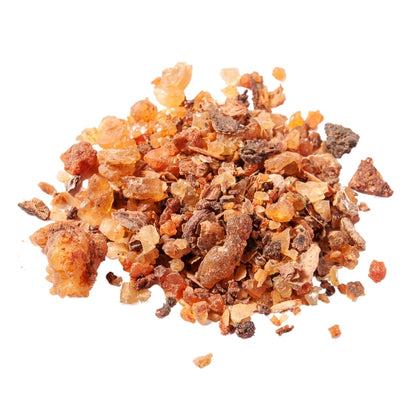 Dried Myrrh Raw Resin (Commiphora myrrha) - 100g