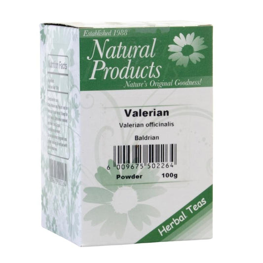 Dried Valerian Root Powder (Valeriana officinalis) - 100g