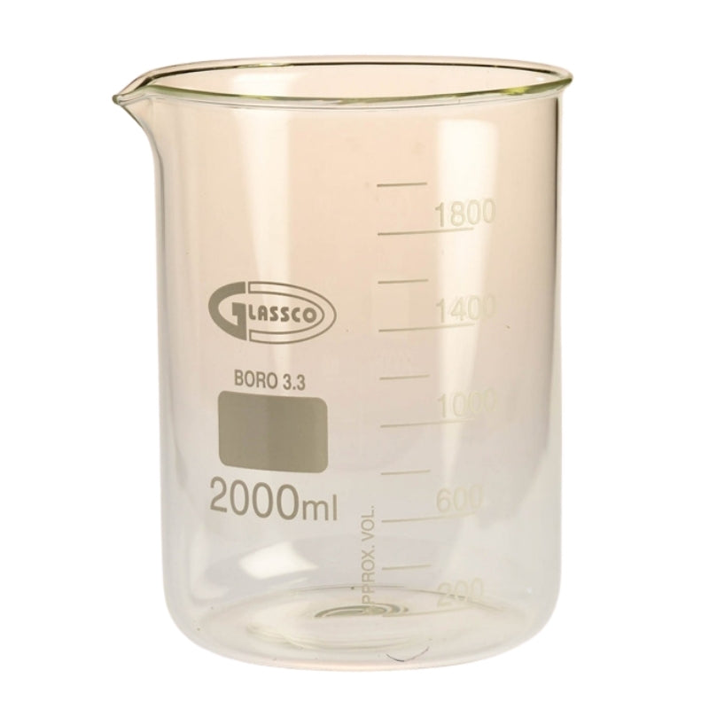 Glass Beakers Graduated - Essentially Natural