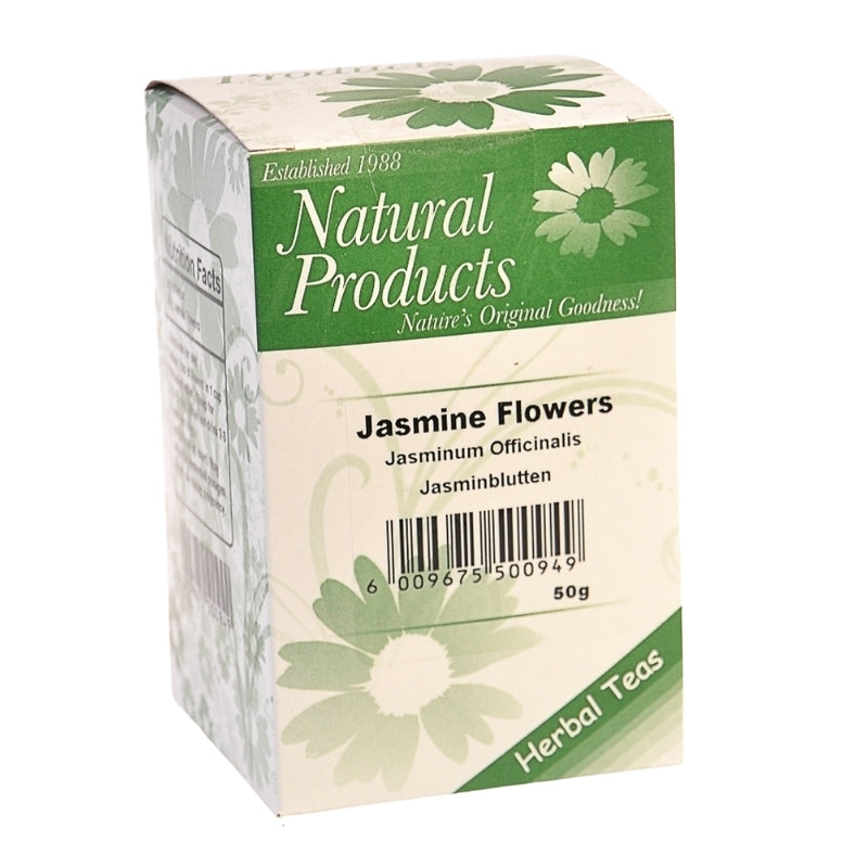 Jasmine Flowers (Jasminum grandiflorum) Dried - 50g