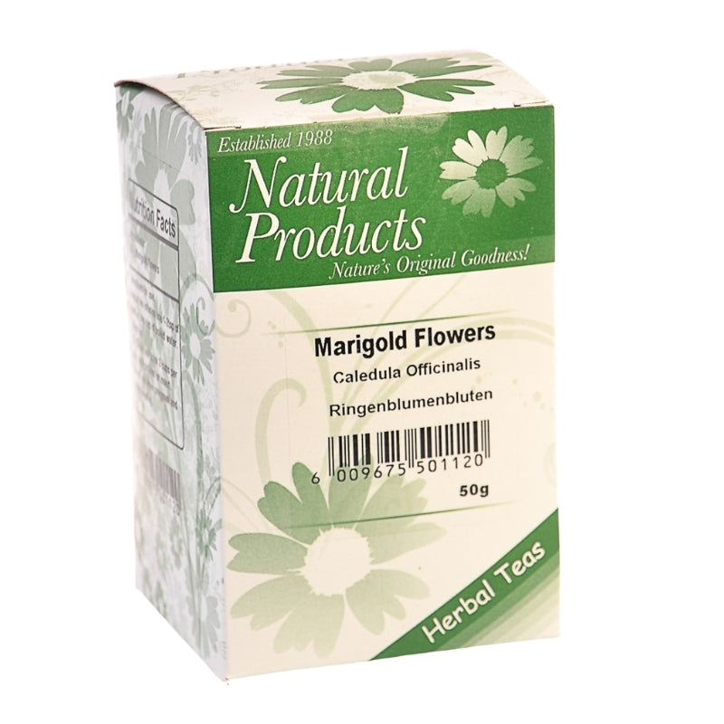 Marigold Flowers (Calendula officinalis) Dried - 50g