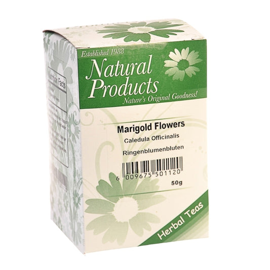 Dried Marigold Flower Powder (Calendula officinalis) - 50g