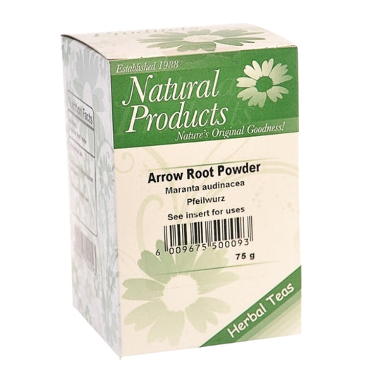 Dried Arrowroot Powder (Maranta arundinacea) - 75g