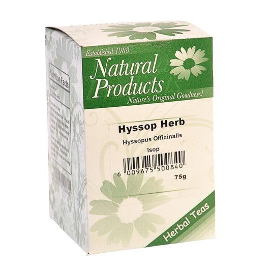 Dried Hyssop Herb (Hyssopus officinalis) - 75g