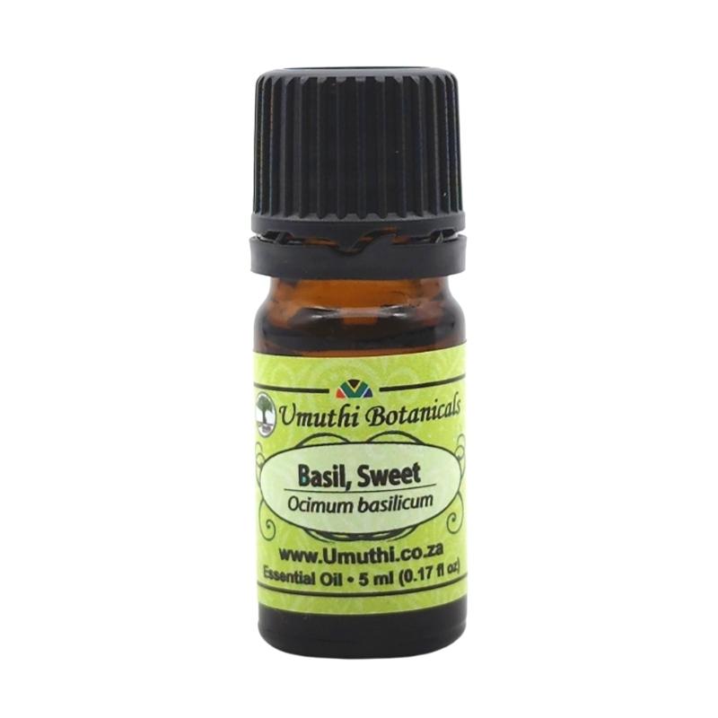 Umuthi Sweet Basil Pure Essential Oil (5ml)