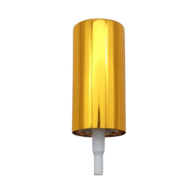 Gold Perfume Atomiser with Gold Overcap (18/410)