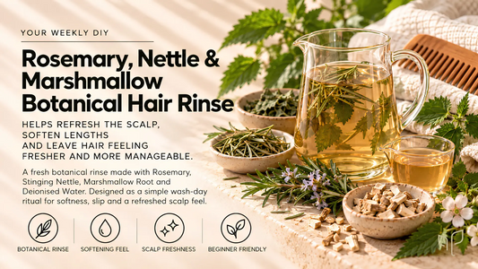 Rosemary, Nettle & Marshmallow Botanical Hair Rinse