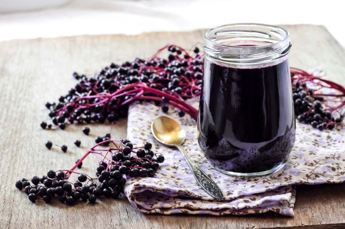 Homemade Elderberry Syrup For Immune Support