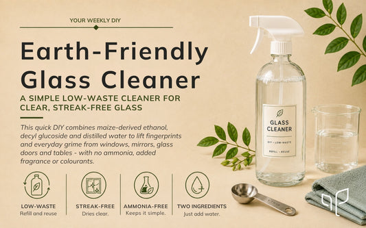 Earth Friendly Glass Cleaner