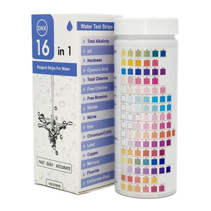 16-in-1 Reagent Strips for Water