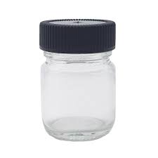 25ml Ointment Jar with Black Screw Cap (33/400)