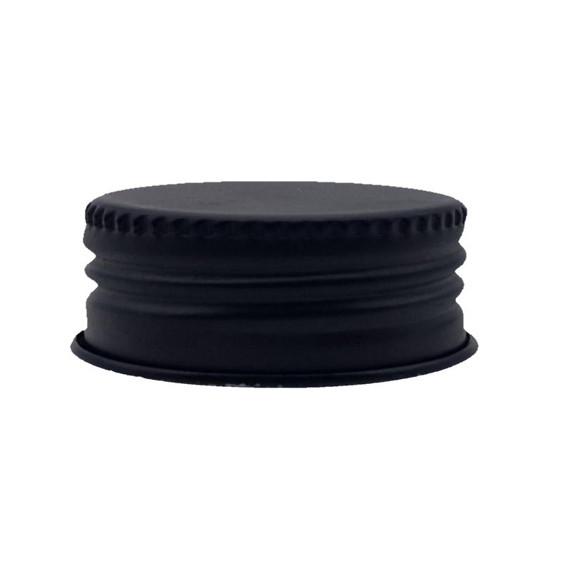 Aluminium Screw Cap - Matt Black (28/410)