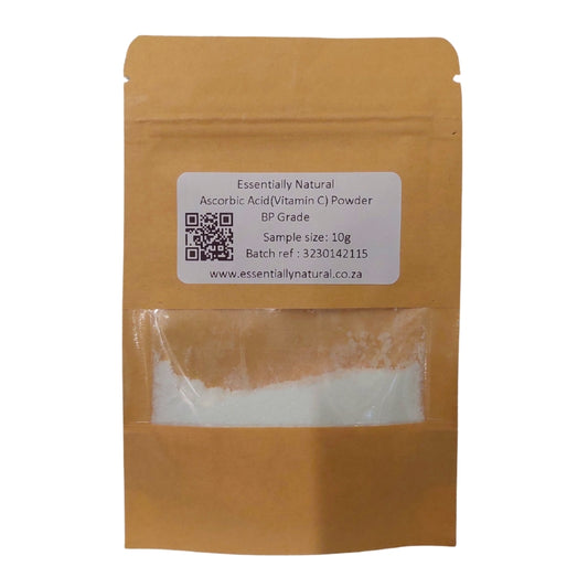 Ascorbic Acid (Vitamin C) Powder - BP Grade - Sample Size (10g)