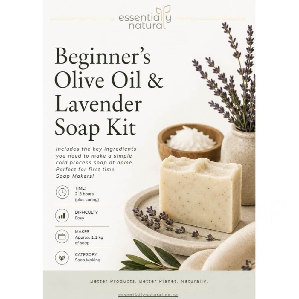 Beginner's Olive Oil & Lavender Soap Kit