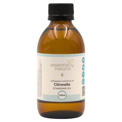 Essentially Natural Citronella Essential Oil - Standardised