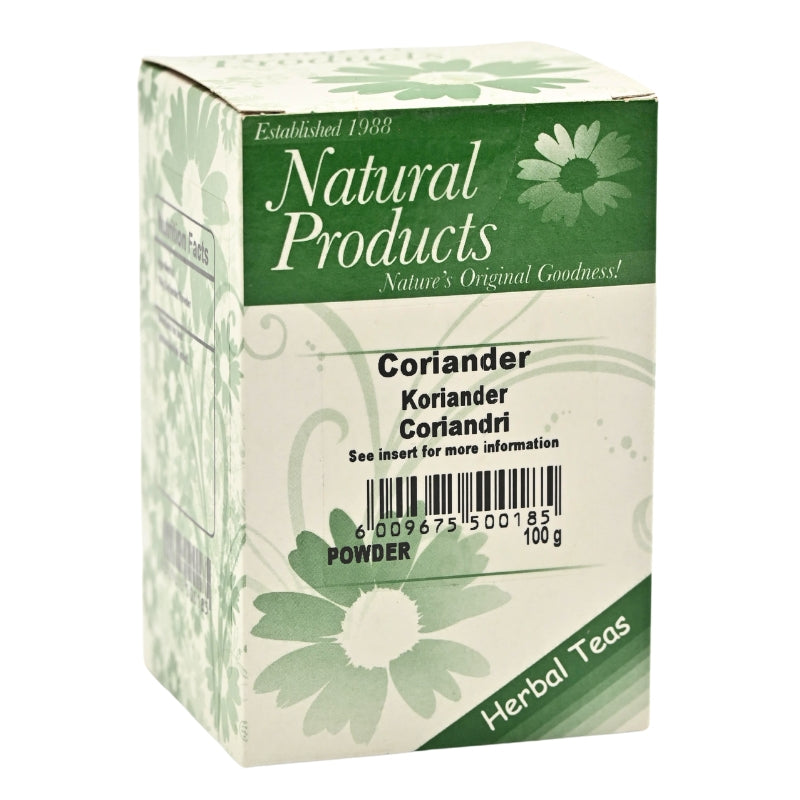 Coriander Powder (Coriandrum sativum) Dried - 100g