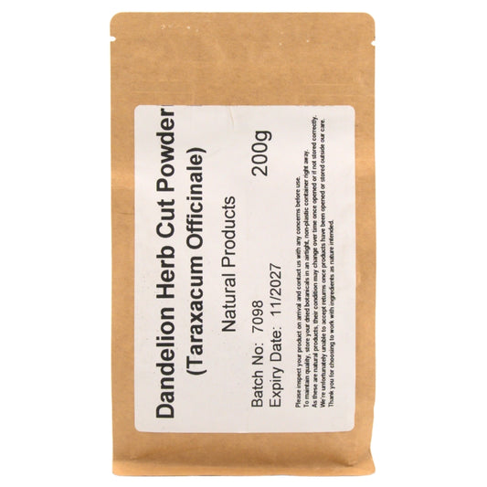 Dandelion Herb Cut Powder (Taraxacum officinale) - Bulk