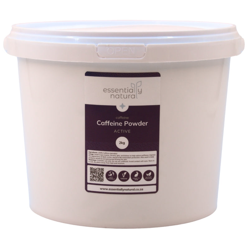 Essentially Natural Caffeine Powder - BP Grade