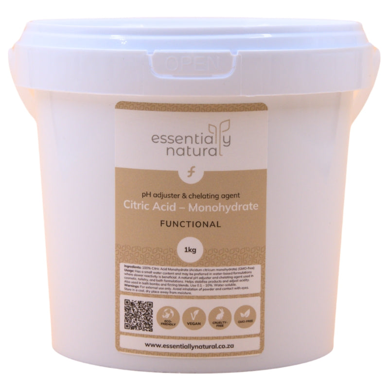Essentially Natural Citric Acid - Monohydrate