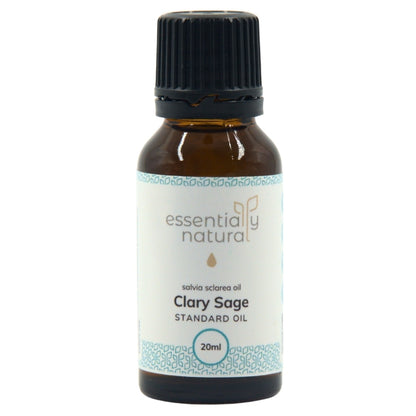 Essentially Natural Clary Sage Essential Oil - Standardised