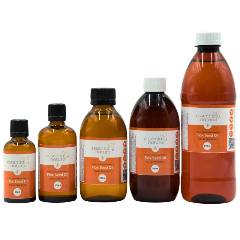Essentially Natural Flax Seed Oil - Cold Pressed