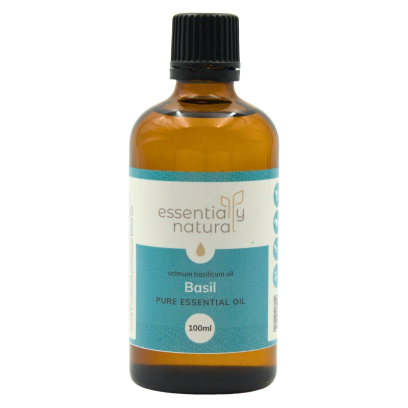 Essentially Natural Basil Pure Essential Oil