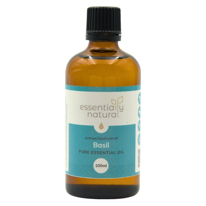 Essentially Natural Basil Pure Essential Oil